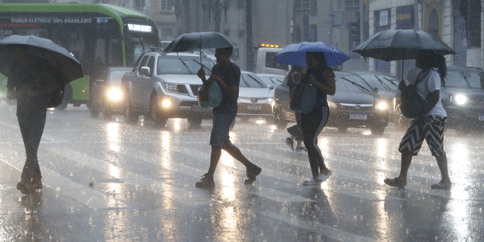 Defesa Civil emite alerta severo para chuvas no estado de São Paulo