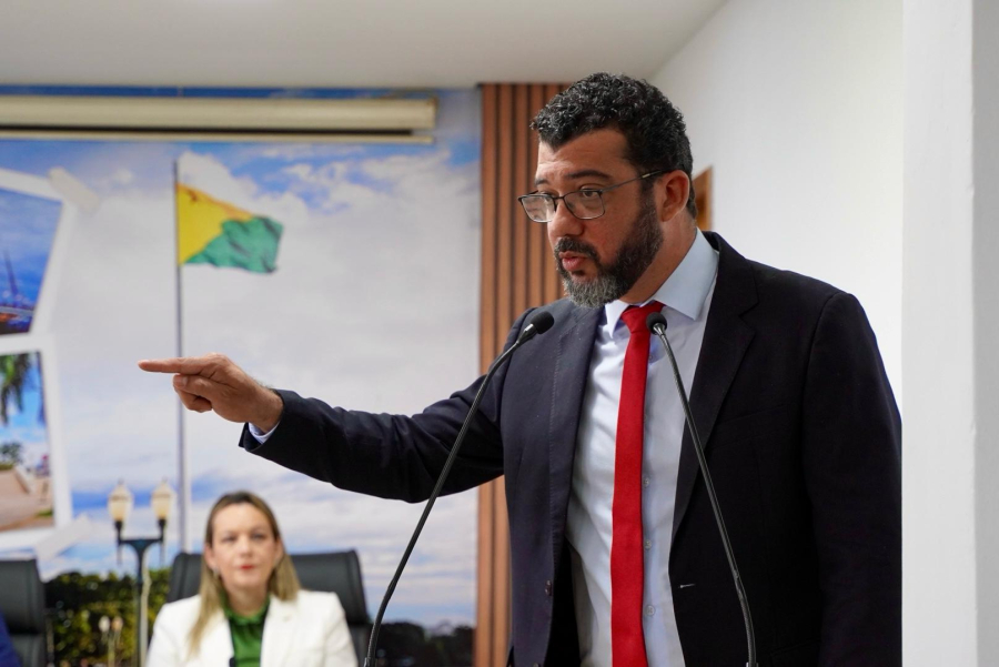 Vereador André Kamai denuncia descaso da Prefeitura com nascente do bairro Nova Esperança 